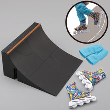 Load image into Gallery viewer, Mini Skatepark Ramp Multi-terrain Cool Finger Skateboard Park Set Obstacle Portable Practice Set Professional Fun Game Kid Toys for Boys Teens
