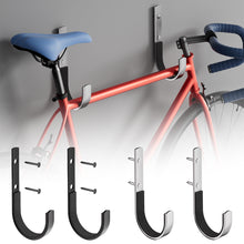Load image into Gallery viewer, 2PCS Multi-Functional Metal Hook Home Tool Wall-mounted Storage Rack Space Saving Bicycle Display Rack