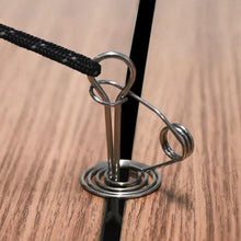 Load image into Gallery viewer, 10PCS Outdoor Camping Octopus Deck Ground Nails High Strength Tent Stakes Windproof Rope Buckle Retractable Spring Design