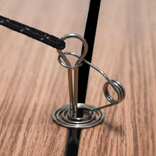 Load image into Gallery viewer, 10PCS Outdoor Camping Octopus Deck Ground Nails High Strength Tent Stakes Windproof Rope Buckle Retractable Spring Design