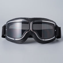 Load image into Gallery viewer, Motorcycle Riding Glasses Windproof Light-proof Sunglasses Helmet Glasses Leather Retro Motorcycle Accessories