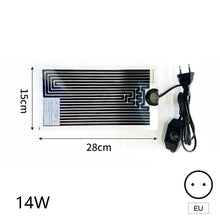 Load image into Gallery viewer, European Standard 5-45W Reptiles Heat Mat Climbing Pet Heating Warm Pads Adjustable Temperature Reptile Pet Thermal Insulation Equipment