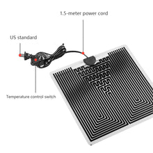 Load image into Gallery viewer, American Standard 5-45W Reptiles Heat Mat Climbing Pet Heating Warm Pads Adjustable Temperature Pet Reptile Thermal Insulation Equipment