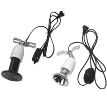 Load image into Gallery viewer, Reptile Heating Lamp Cap 360-Degree Rotation Ceramic Lamp Holder Heated Lamp Holder High Temperature Resistance Lizard Turtle
