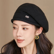 Load image into Gallery viewer, Fashion Simple Women Knitted Cap Soft Warm Hat Elegant Exquisite Solid-Color Hat Female Accessories Gift