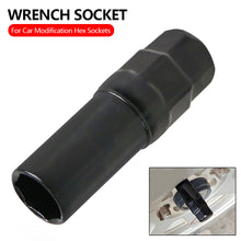 Load image into Gallery viewer, 16.5mm External Heptagon Socket for Security Lug Nuts Wheel Removal Tool for Car Modification Hex Sockets