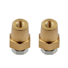 Load image into Gallery viewer, Pair Pure Copper Battery Terminal Clamps Positive & Negative Jumper Wires for Car Battery Accessory Kit