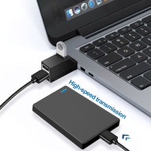 Load image into Gallery viewer, USB 3.0 Hub Expander with 1 Port 3.0 & 2 Ports 2.0 Data Transfer & Charging Splitter Plug & Play Computer Accessory