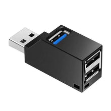 Load image into Gallery viewer, USB 3.0 Hub Expander with 1 Port 3.0 & 2 Ports 2.0 Data Transfer & Charging Splitter Plug & Play Computer Accessory