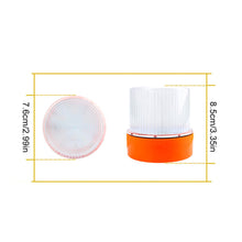 Load image into Gallery viewer, LED Emergency Warning Light with White Amber Strobe Traffic Hazard Flashing Light for Vehicle Safety Built-in Battery Bottom Strong Magnet