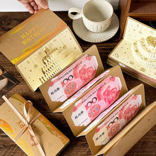 Load image into Gallery viewer, Foldable 3D Birthday Red Envelope Greeting Card Multiple Card Slots Lucky Money Pocket For Chinese New Year Best Wishes