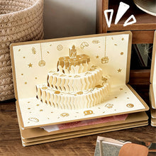 Load image into Gallery viewer, Foldable 3D Birthday Red Envelope Greeting Card Multiple Card Slots Lucky Money Pocket For Chinese New Year Best Wishes