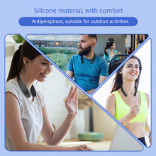 Load image into Gallery viewer, True Wireless Foldable Earbuds Bluetooth Neckband Headset Hifi Stereo Earphones Noise Cancelling Headphones With Mic