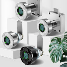 Load image into Gallery viewer, Keyless Cabinet Drawer Strongbox Smart Fingerprint Cam Lock For Mailbox Cabinet Desk Locker Wardrobe File Cabinet Drawer Lock