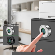 Load image into Gallery viewer, Keyless Cabinet Drawer Strongbox Smart Fingerprint Cam Lock For Mailbox Cabinet Desk Locker Wardrobe File Cabinet Drawer Lock