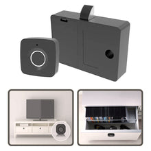 Load image into Gallery viewer, Biometric Fingerprint Lock Black Keyless Cabinet Lock Smart Drawer Locks Anti-theft Door Lock Long Standby Time Door