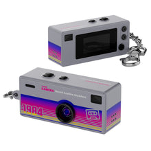 Load image into Gallery viewer, Thumb Keychain Camera 0.96inch Mini Action Camera Retro Support Memory Card 1080P Very Small Camcorder Video Recorder