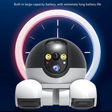 Load image into Gallery viewer, WIFI Dual Lens Robot Camera Dual Screen Monitoring 1080P HD AI Security Surveillance Camera Auto Tracking Baby Pets Monitor
