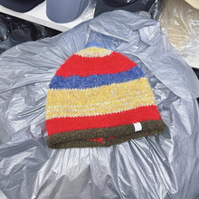 Load image into Gallery viewer, Korean Version Playful Rolled Edge Striped Knitted Hat For Women In Autumn And Winter Warm Ear Protection Cold Hat Woolen Hat