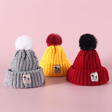 Load image into Gallery viewer, Knitted Pet Hat Cap Dog Cat Winter Scarf Cap Suit Funny Warm Pet Beanie Clothing Large dog Labrador Golden Retriever Cap Winter Pet Accessory