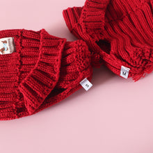 Load image into Gallery viewer, Knitted Pet Hat Cap Dog Cat Winter Scarf Cap Suit Funny Warm Pet Beanie Clothing Large dog Labrador Golden Retriever Cap Winter Pet Accessory