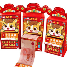 Load image into Gallery viewer, 2026 Horse Year Creative ATM Red Envelope Red Pockets Chinese New Year Lunar Festival Money Bags Party Favors Gifts