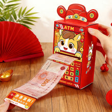 Load image into Gallery viewer, 2026 Horse Year Creative ATM Red Envelope Red Pockets Chinese New Year Lunar Festival Money Bags Party Favors Gifts