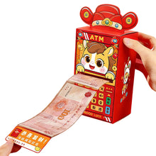 Load image into Gallery viewer, 2026 Horse Year Creative ATM Red Envelope Red Pockets Chinese New Year Lunar Festival Money Bags Party Favors Gifts