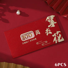 Load image into Gallery viewer, 6pcs 2026 Horse Year Chinese Style Red Envelopes Hongbao Blessing Good Luck Money Bags New Year Celebration Party Red Packet