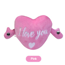 Load image into Gallery viewer, Recordable Love Beat Rhythm Box Creative Musical Plush Interactive Heart Plushie Valentine's Day Romantic Surprise Gift