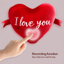 Load image into Gallery viewer, Recordable Love Beat Rhythm Box Creative Musical Plush Interactive Heart Plushie Valentine's Day Romantic Surprise Gift