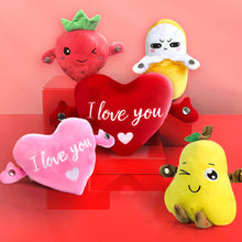 Load image into Gallery viewer, Recordable Love Beat Rhythm Box Creative Musical Plush Interactive Heart Plushie Valentine's Day Romantic Surprise Gift