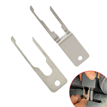 Load image into Gallery viewer, Car Seat Belt Key & Adjuster Removal Tool for Tesla Model 3 & Model Y Seat Belt Buckle Repair Metal