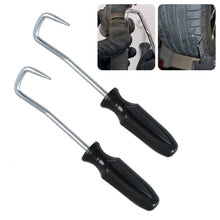 Load image into Gallery viewer, Car Hose and Fuel Line Removal Hook Tool Pull Hook for Water & Oil Pipe Separation Automotive Repair Tool with Non-Slip Handle