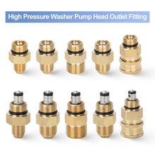 Load image into Gallery viewer, High Pressure Washer Pump Head Outlet Fitting M18 Thread Replacement Part for Commercial Pressure Washers