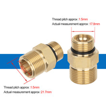 Load image into Gallery viewer, High Pressure Washer Pump Head Outlet Fitting M18 Thread Replacement Part for Commercial Pressure Washers