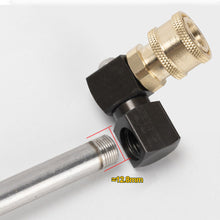 Load image into Gallery viewer, 360-Degree Swivel High Pressure Washer Adjustable Angle Elbow with 1/4" Quick Connect Brass Quick Connector for Car Washing & Cleaning Equipment