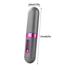 Load image into Gallery viewer, Wireless Mini Hair Styler Portable Rechargeable Curling & Straightening Comb Temperature Adjustable Dual-purpose for Travel Beauty Hair Tool