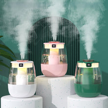 Load image into Gallery viewer, Smart Desktop Air Humidifier UV Sterilization Light Dual Cold Spray Modes Ultra-Quiet Auto Power-Off Home Car Household Appliances