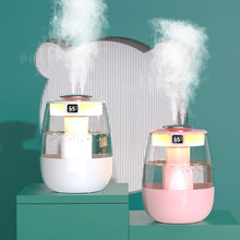 Load image into Gallery viewer, Smart Desktop Air Humidifier UV Sterilization Light Dual Cold Spray Modes Ultra-Quiet Auto Power-Off Home Car Household Appliances