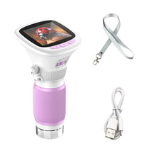 Load image into Gallery viewer, Smart Handheld Microscope with Camera Digital High Magnification Educational Toy Electronic Science Experiment Kit Gift for Students