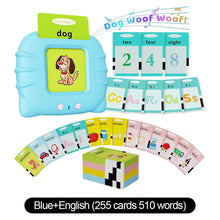 Load image into Gallery viewer, Creative Early Education Flash Card Learning Toys Talking Flashcard English Learning System For Toddlers & Preschoolers Kids Electronic Learning Toy