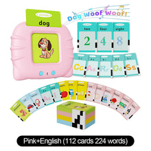 Load image into Gallery viewer, Creative Early Education Flash Card Learning Toys Talking Flashcard English Learning System For Toddlers & Preschoolers Kids Electronic Learning Toy