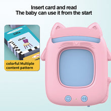 Load image into Gallery viewer, Multi-language Talking Flash Card Learning Reader Educational Toy for Toddlers Montessori Gift for Ages 1-6 Years Toddlers & Preschoolers