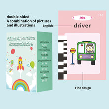 Load image into Gallery viewer, Multi-language Talking Flash Card Learning English Reader Educational Toy for Toddlers Montessori Gift for Ages 1-6 Years Toddlers & Preschoolers