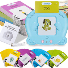 Load image into Gallery viewer, Multi-language Talking Flash Card Learning English Reader Educational Toy for Toddlers Montessori Gift for Ages 1-6 Years Toddlers & Preschoolers