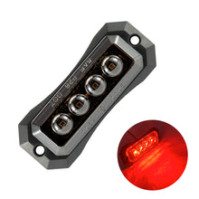 Load image into Gallery viewer, 2/4/6LED 12-24V Truck LED Side Marker Light Strobe Flash Warning Light Waterproof Lens Flashing Light for Trucks & Trailers