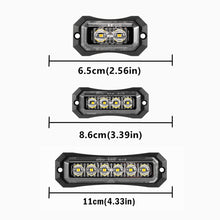 Load image into Gallery viewer, 2/4/6LED 12-24V Truck LED Side Marker Light Strobe Flash Warning Light Waterproof Lens Flashing Light for Trucks & Trailers