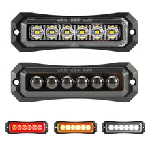 Load image into Gallery viewer, 2/4/6LED 12-24V Truck LED Side Marker Light Strobe Flash Warning Light Waterproof Lens Flashing Light for Trucks & Trailers