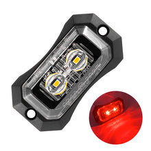 Load image into Gallery viewer, 2/4/6LED 12-24V Truck LED Side Marker Light Strobe Flash Warning Light Waterproof Lens Flashing Light for Trucks & Trailers